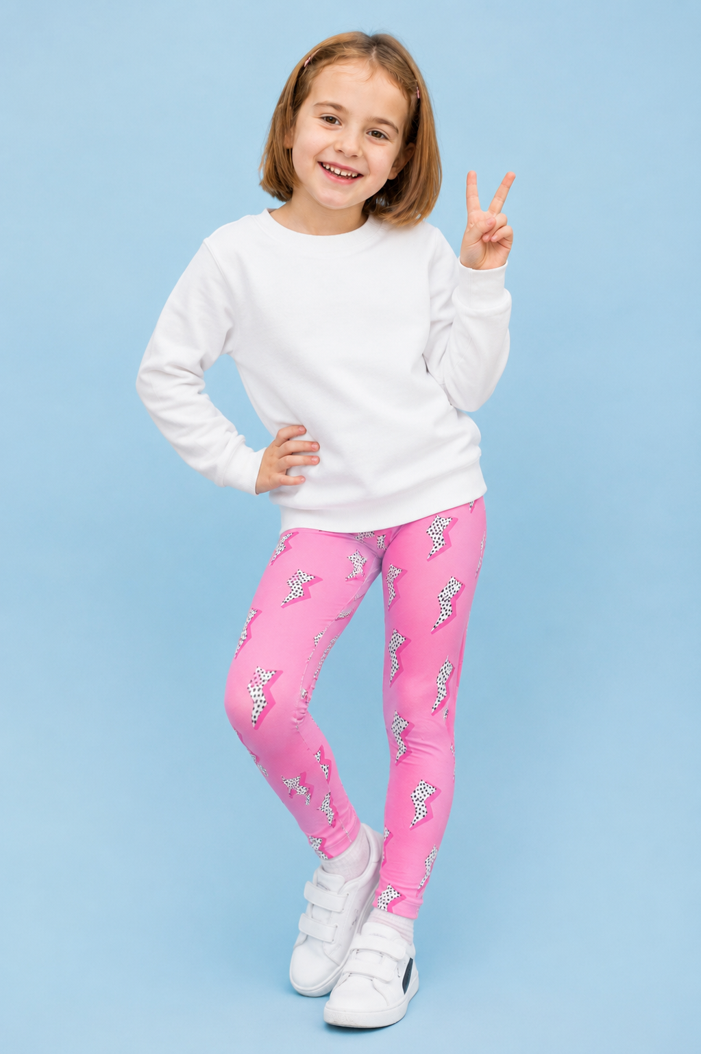 Pink Thunder Children's Active Leggings - Classic