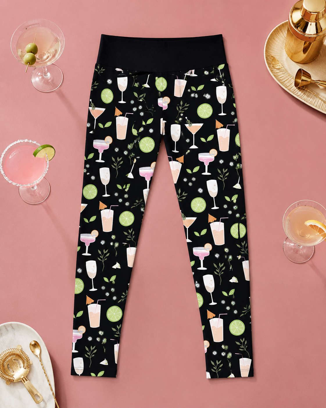 Prosecco & Cocktail Women's Activewear Leggings