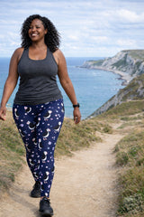Navy Puffin Women's Activewear Leggings