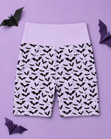 Purple Bats Women's Active Shorts
