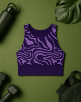 Amethyst Ripple Sports Bra