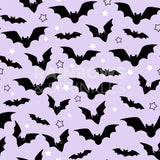 Purple Bats Sports Bra