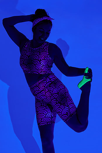 Rainbow Glow Sports Bra