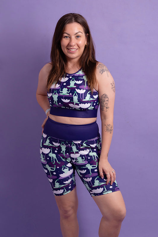 Yoga Frogs Sports Bra