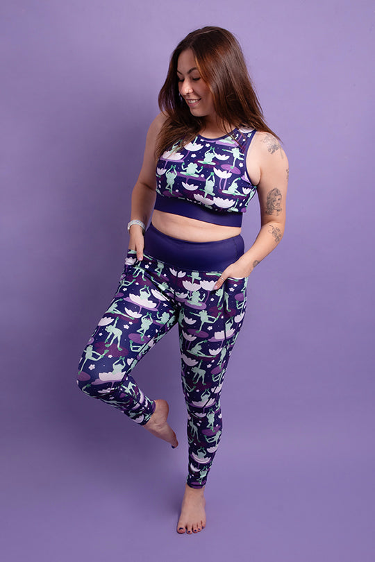 Yoga Frogs Women's Activewear Leggings