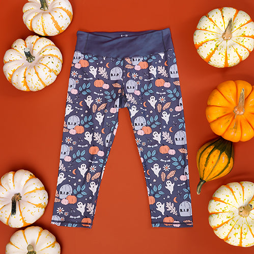Spooky Nights Women's Activewear Leggings