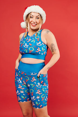 Cosy Christmas Women's Active Shorts