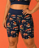 Red Panda Women's Active Shorts