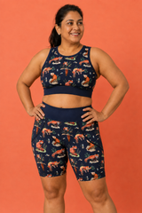 Red Panda Women's Active Shorts