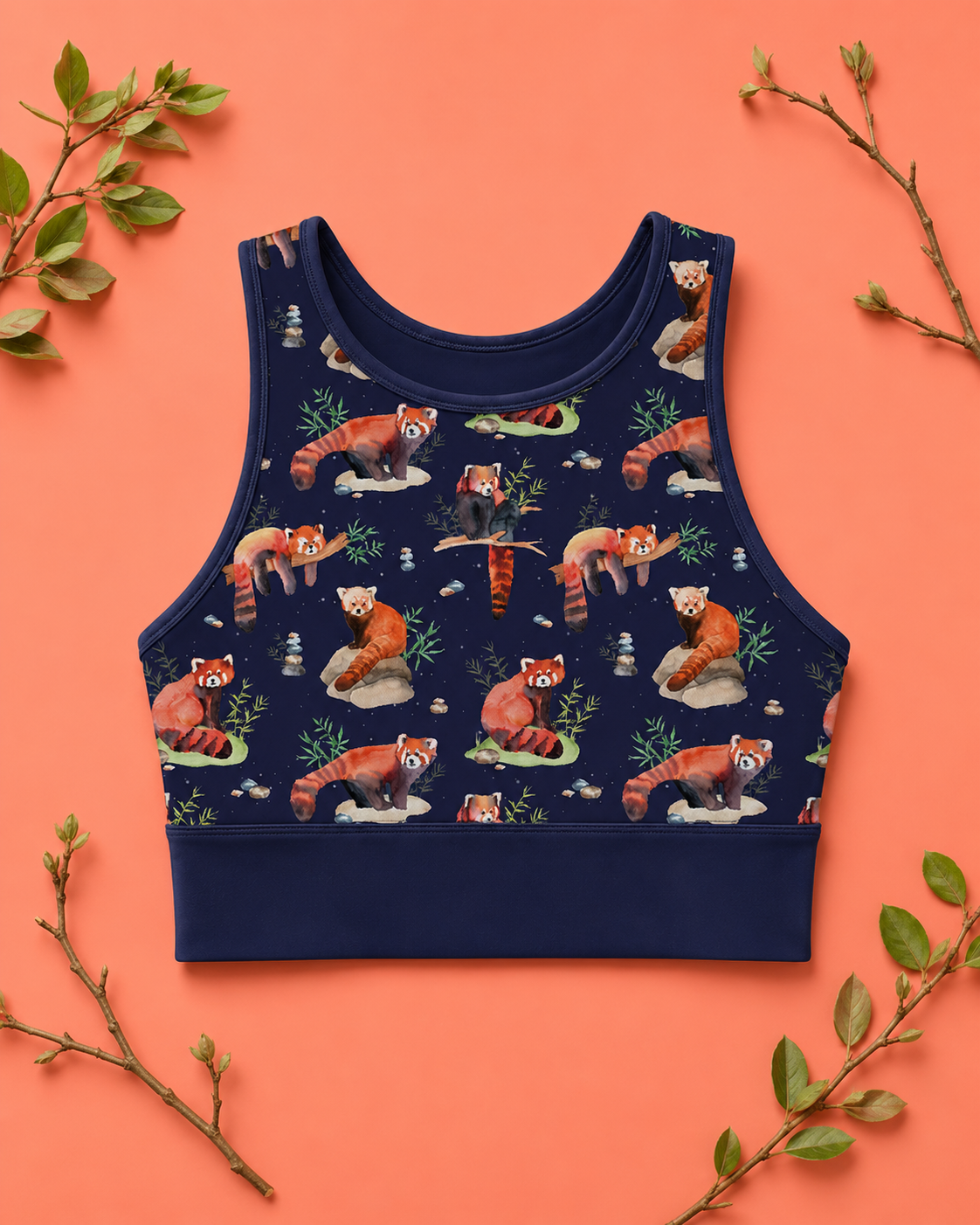 Red Panda Sports Bra