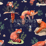 Red Panda Women's Active Shorts