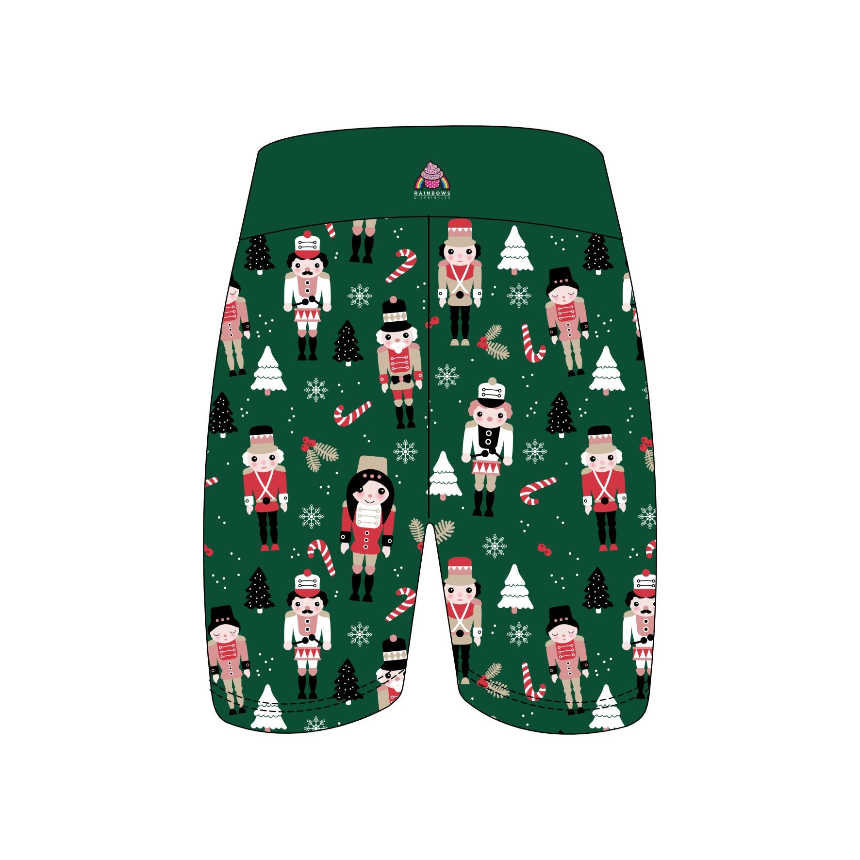 Nutcrackers Women's Active Shorts