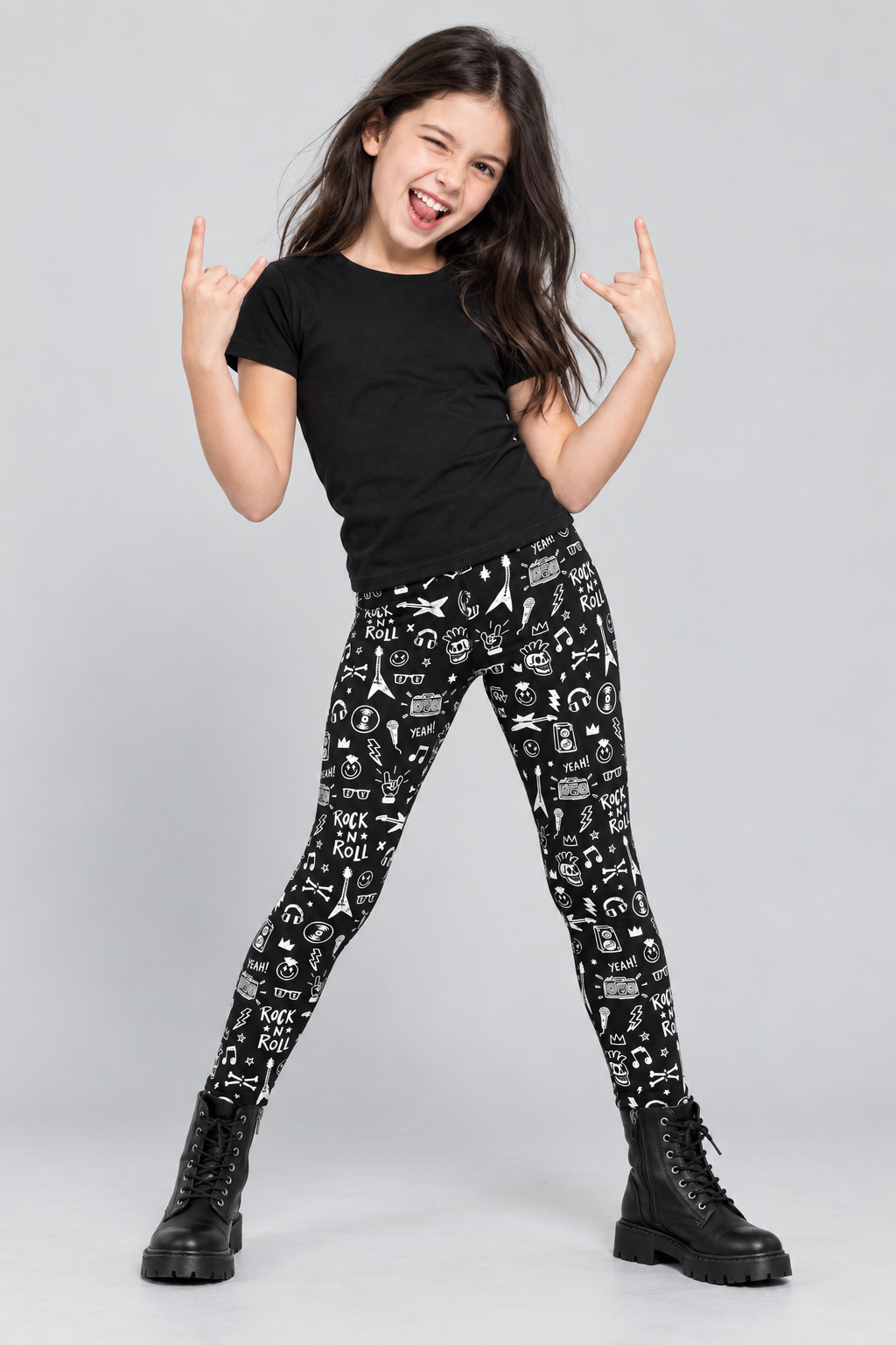 Rock n Roll Children's Active Leggings