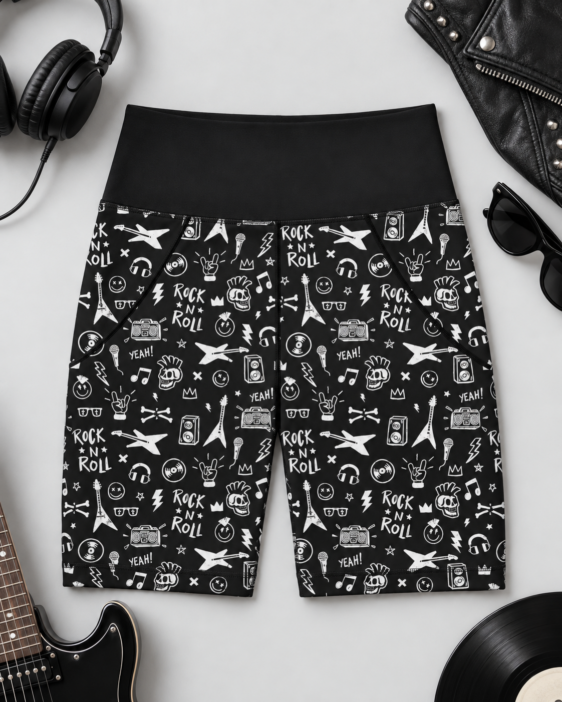 Rock n Roll Women's Active Shorts