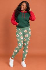 Rudolph Faces Women's Activewear Leggings