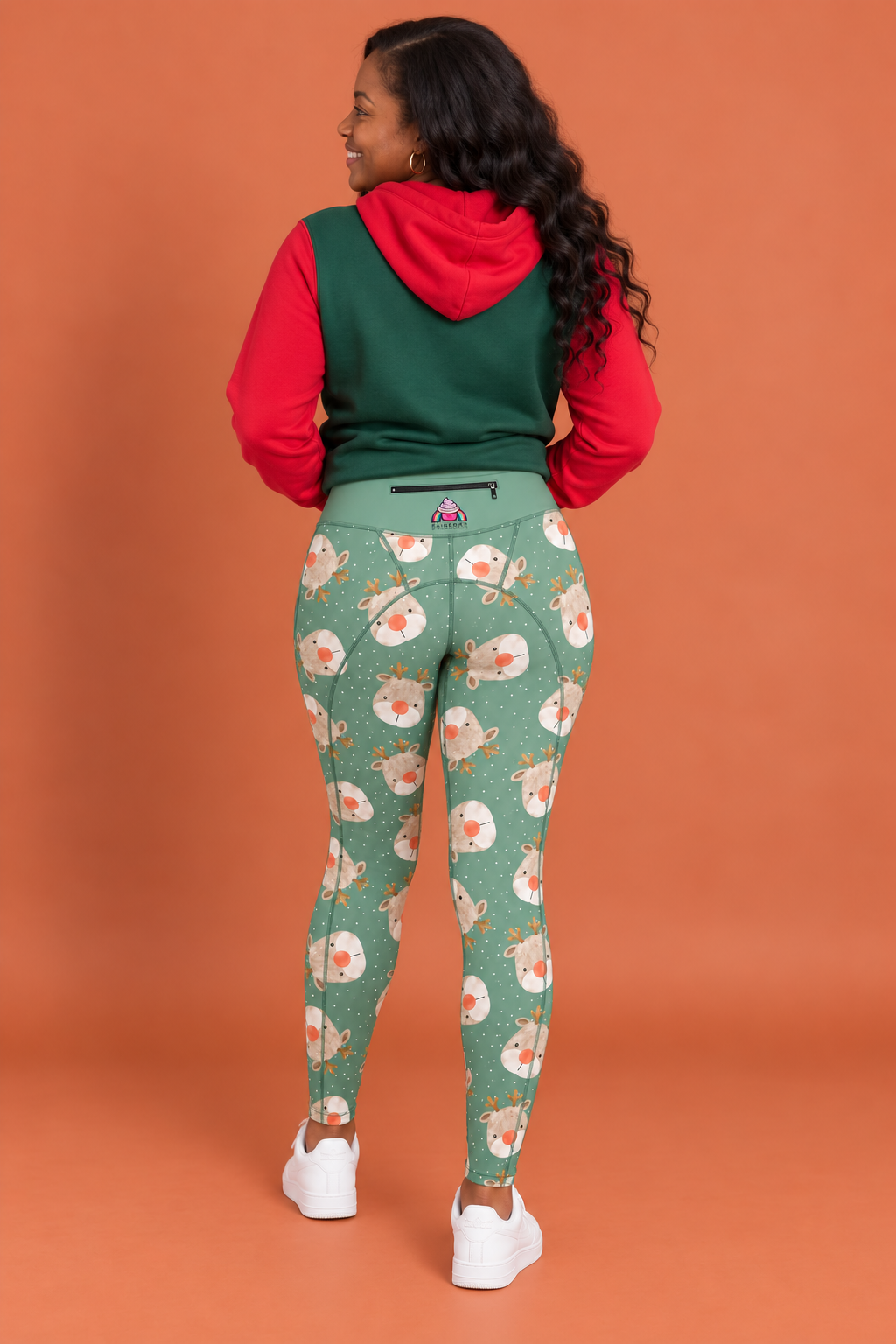 Rudolph Faces Women's Activewear Leggings