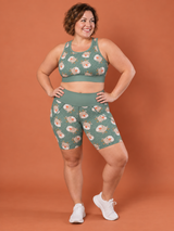Rudolph Faces Women's Active Shorts
