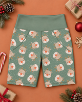 Rudolph Faces Women's Active Shorts