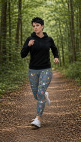 Science Women's Activewear Petite Leggings - Size 16-18