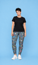 Science Women's Activewear Petite Leggings - Size 16-18