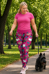 Scotty Dogs Women's Activewear Leggings
