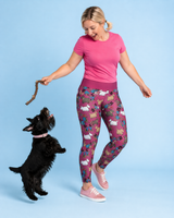 Scotty Dogs Women's Activewear Leggings
