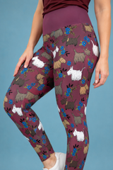 Scotty Dogs Women's Activewear Leggings