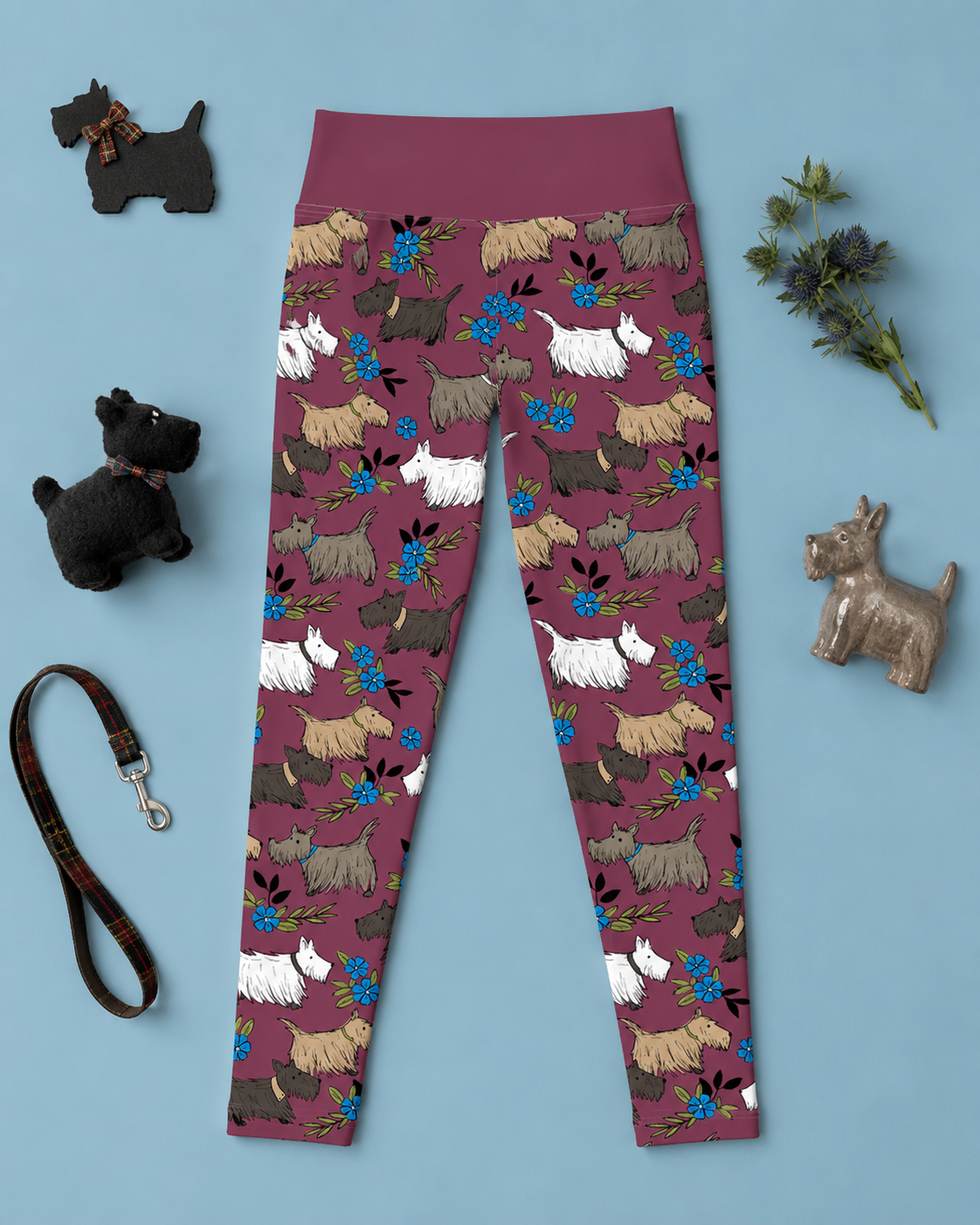 Scotty Dogs Women's Activewear Leggings