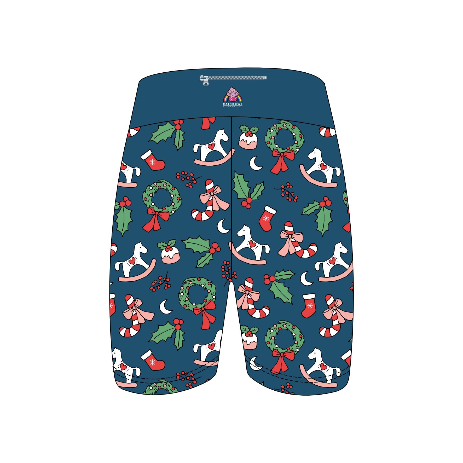 Cosy Christmas Women's Active Shorts