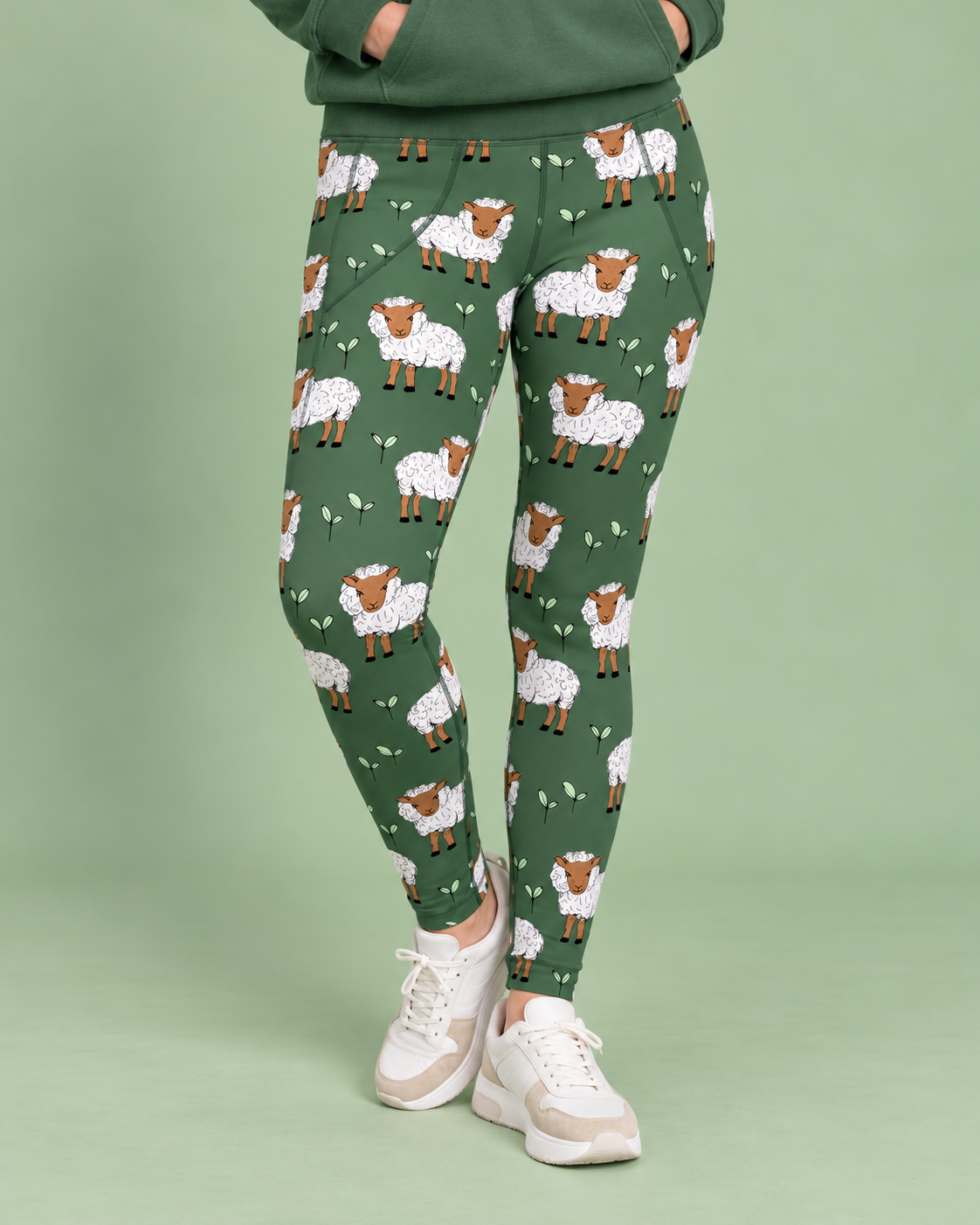 Sheep Women's Activewear Leggings