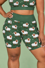 Sheep Women's Active Shorts