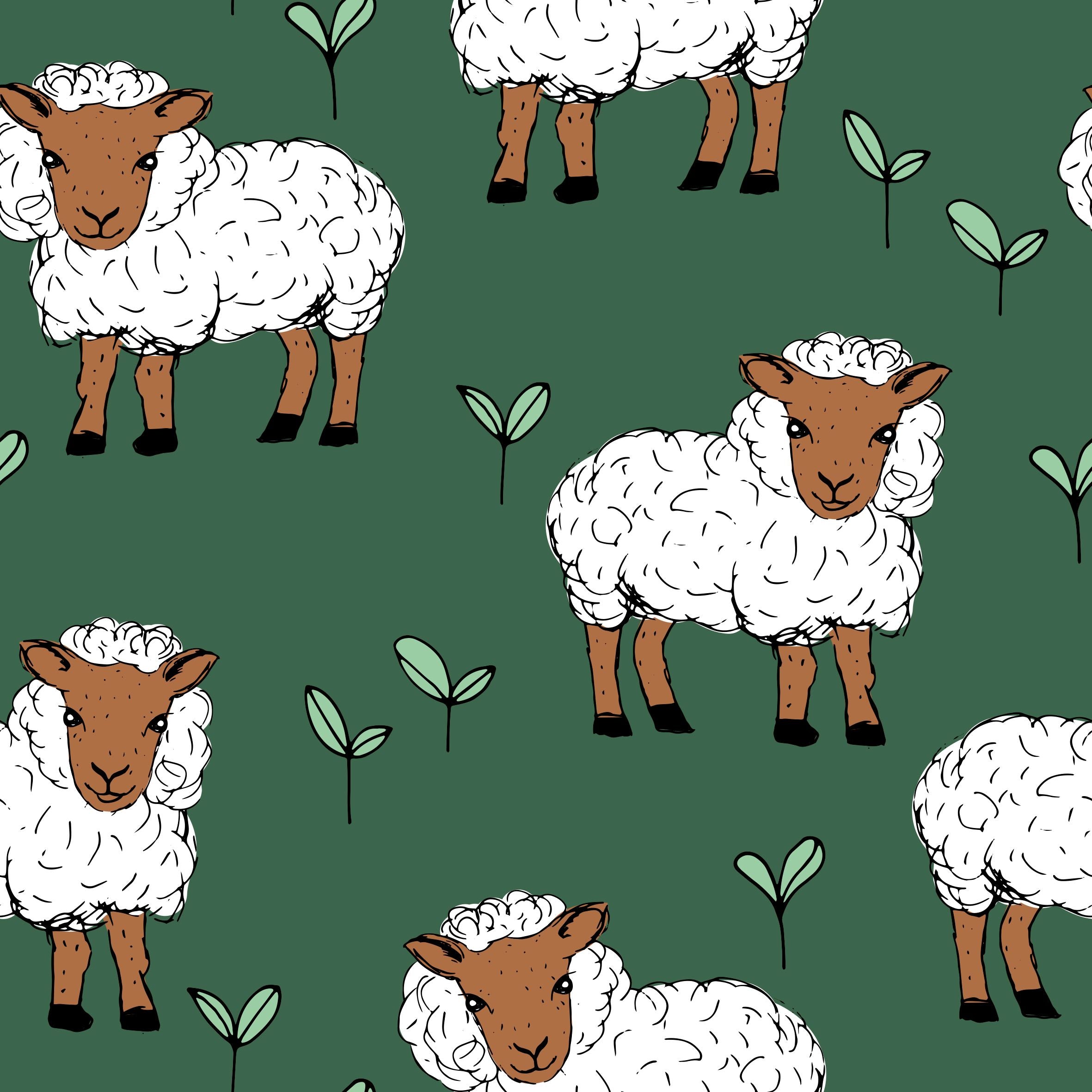 Sheep Women's Active Shorts