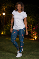 Shooting Stars Women's Activewear Leggings