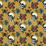 Skulls & Roses Women's Active Shorts