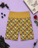Skulls & Roses Women's Active Shorts