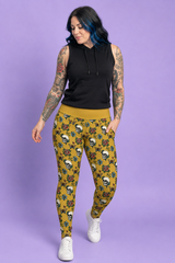 Skulls & Roses Women's Activewear Leggings