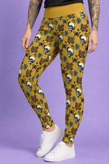 Skulls & Roses Women's Activewear Leggings