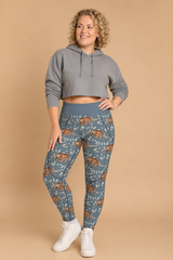 Sleeping Sloths Women's Activewear Leggings