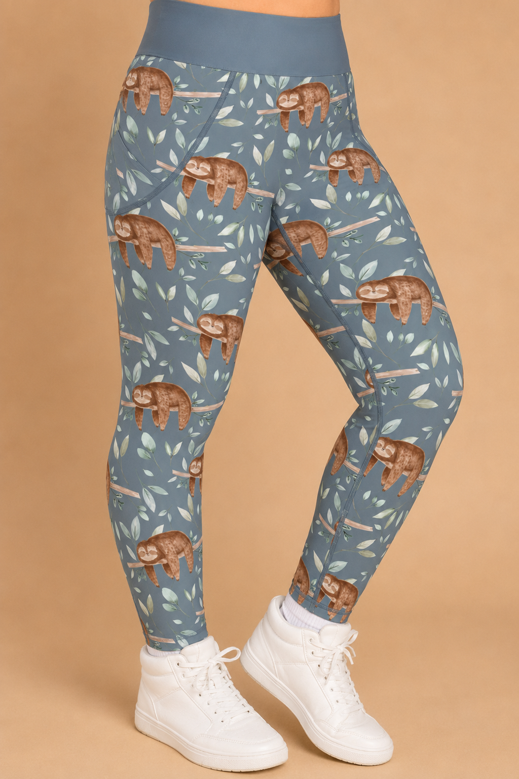Sleeping Sloths Women's Activewear Leggings