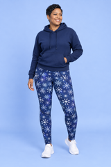 Snowy Night Women's Activewear Leggings
