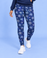 Snowy Night Women's Activewear Leggings