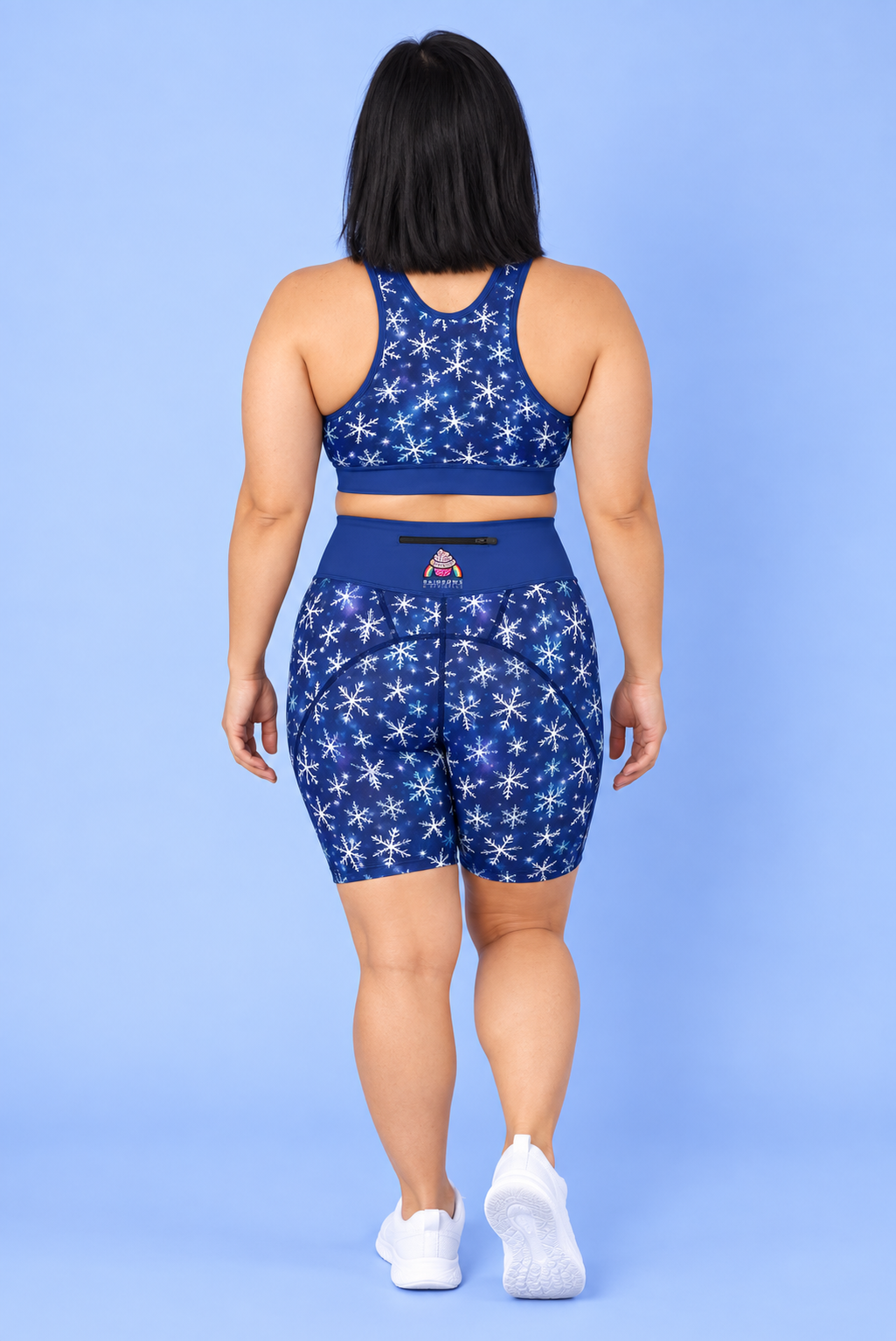 Snowy Night Women's Active Shorts