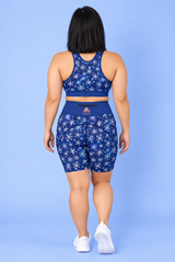 Snowy Night Women's Active Shorts