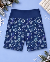 Snowy Night Women's Active Shorts