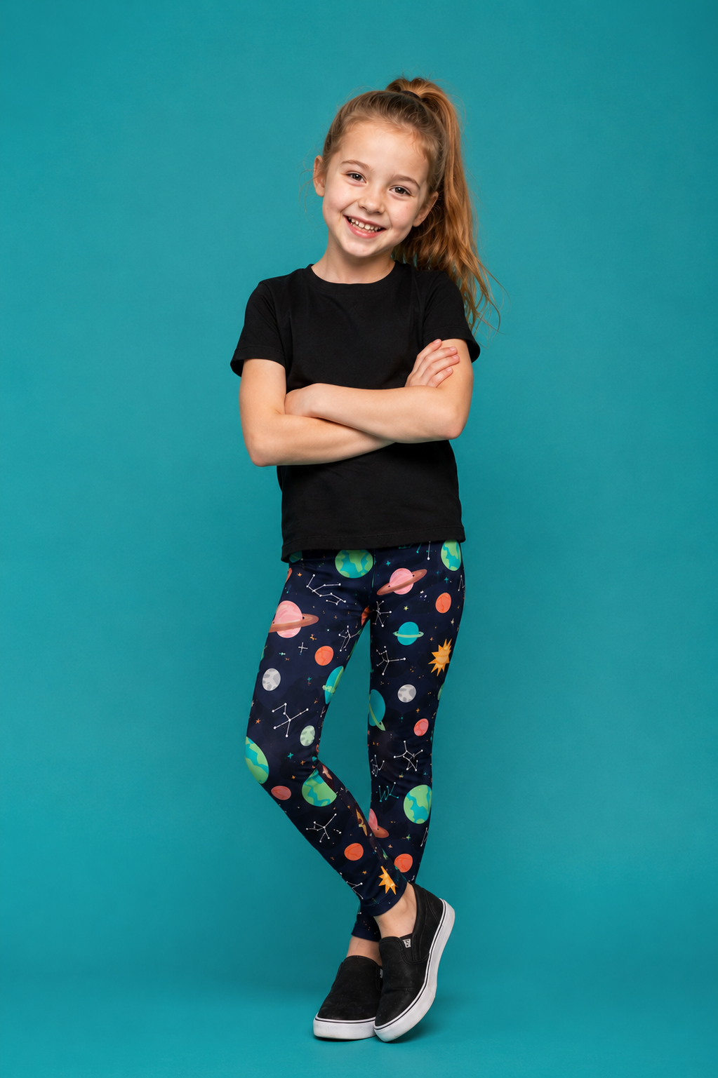 Space Children's Active Leggings