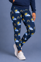 Stormy Weather Women's Activewear Leggings