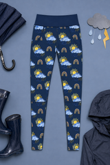 Stormy Weather Children's Active Leggings