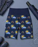 Stormy Weather Women's Active Shorts