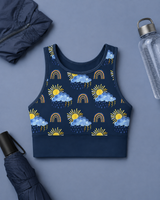 Stormy Weather Sports Bra