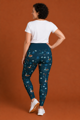 Swimming Ducks Women's Activewear Leggings